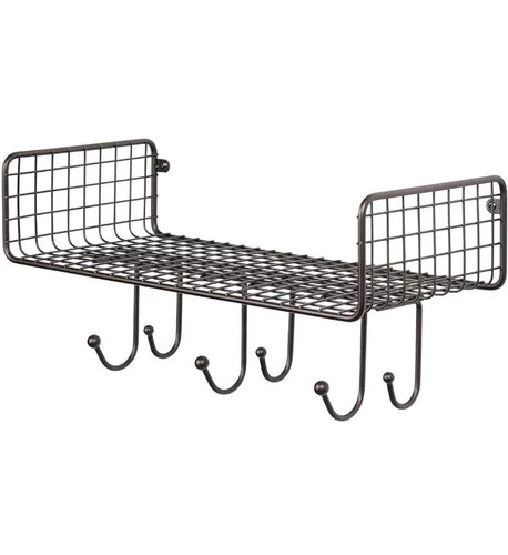 Letter tray with wire basket - tray,