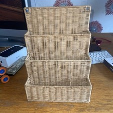 Vintage Wicker Letter Remote