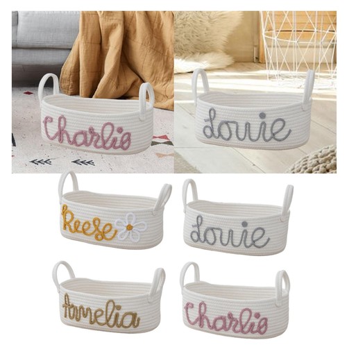 Cotton rope basket - rope,
