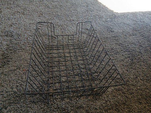 Vintage metal wire paper - metal,