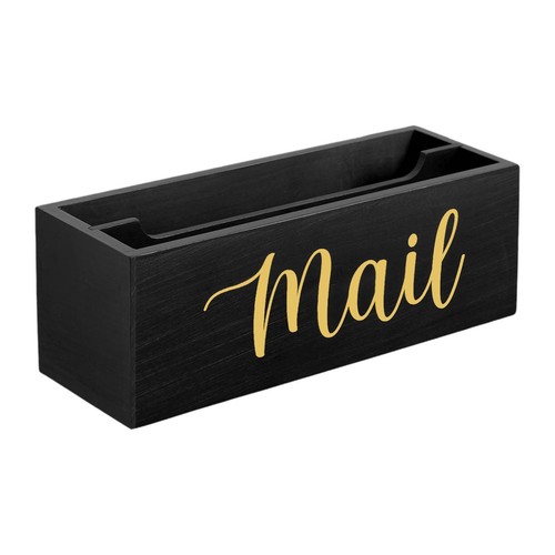 Mail holder box - box, wood