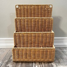 Vintage Wicker Letter Remote