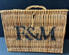 F & M Small Wicker Picnic
