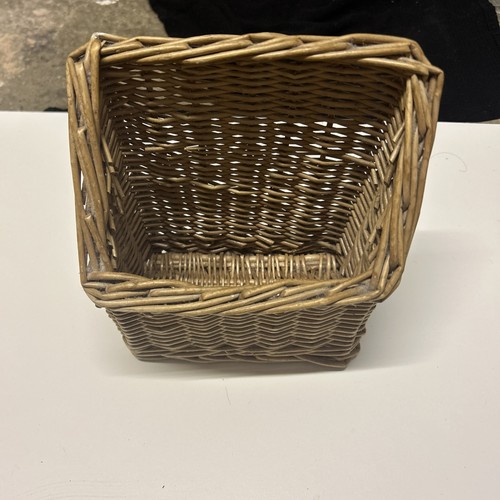 Handwoven wicker storage - handwoven,