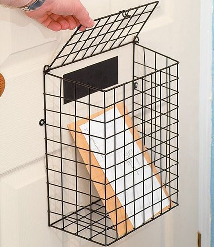 Letterbox cage door mounted - letterbox,